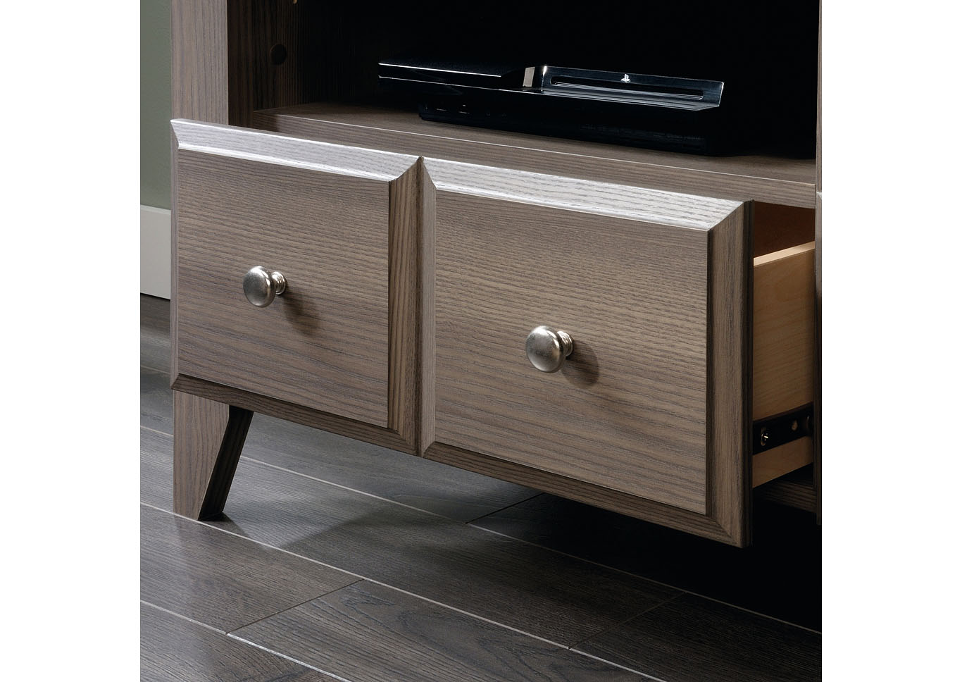 Shoal Creek Panel Diamond Ash Tv Stand,Sauder